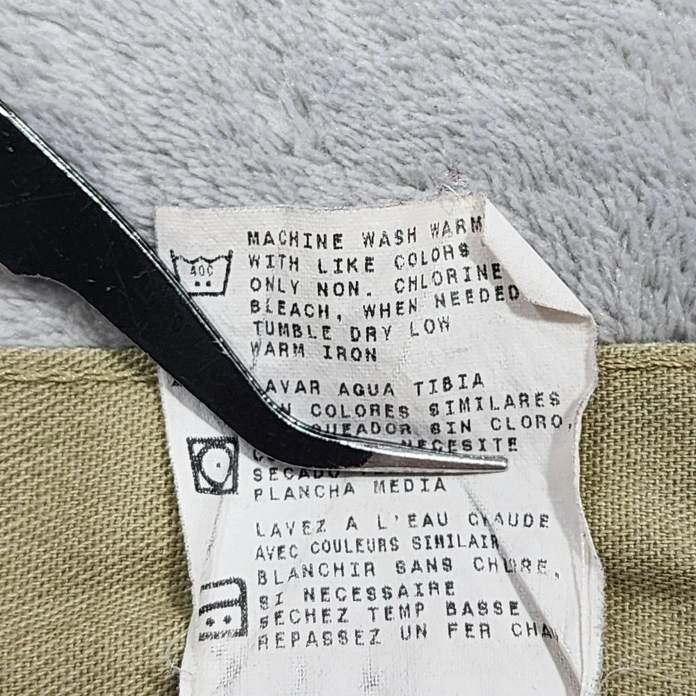 Vintage Dickies Shorts Mens 36 Beige Cargo Utility Skate Baggy Workwear Casual
